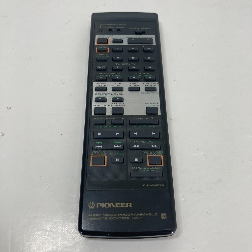 Pioneer CU-VSX098 Audio Video Stereo Receiver OEM Remote Control‎ - TESTED